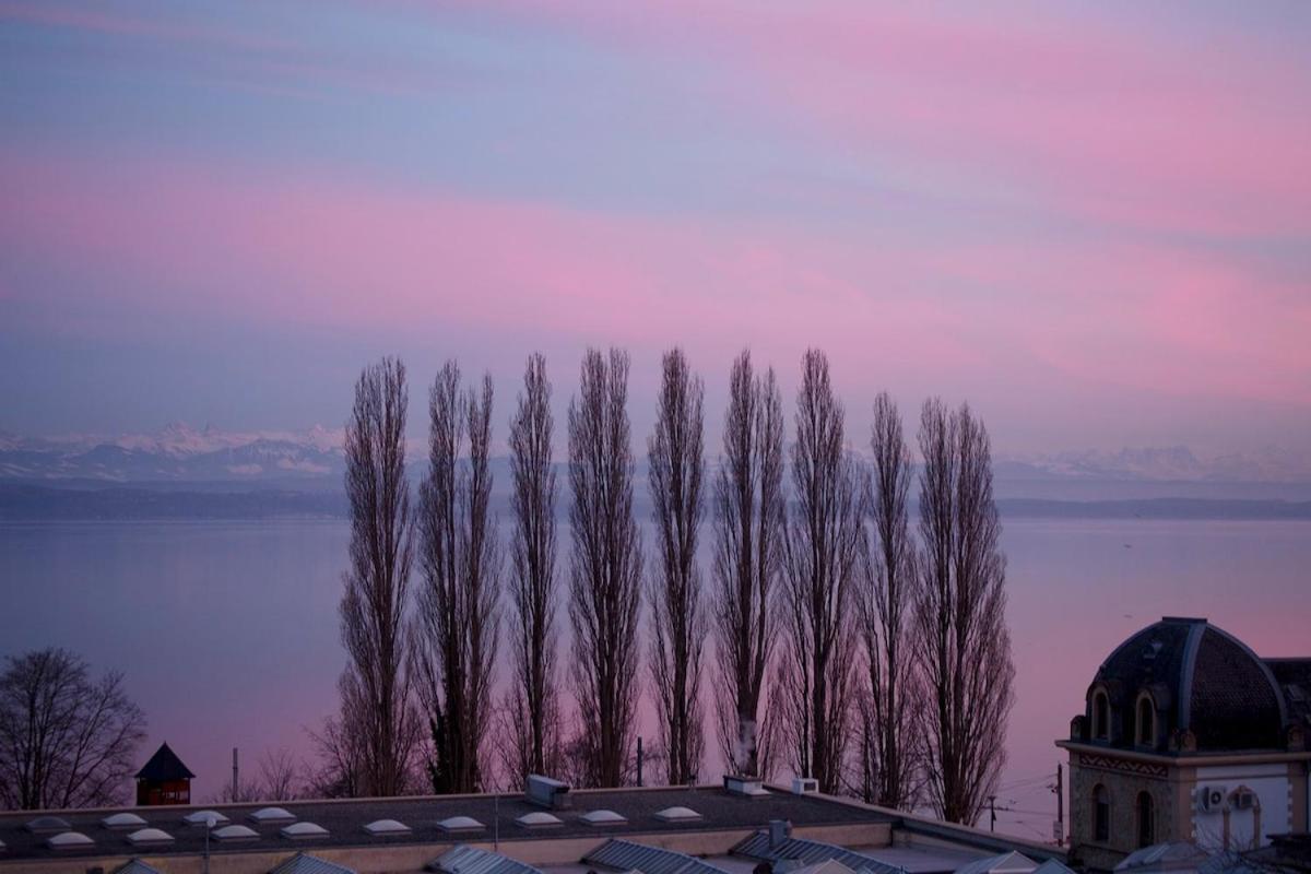 City Centre With Lake View Appartement Neuchâtel Buitenkant foto