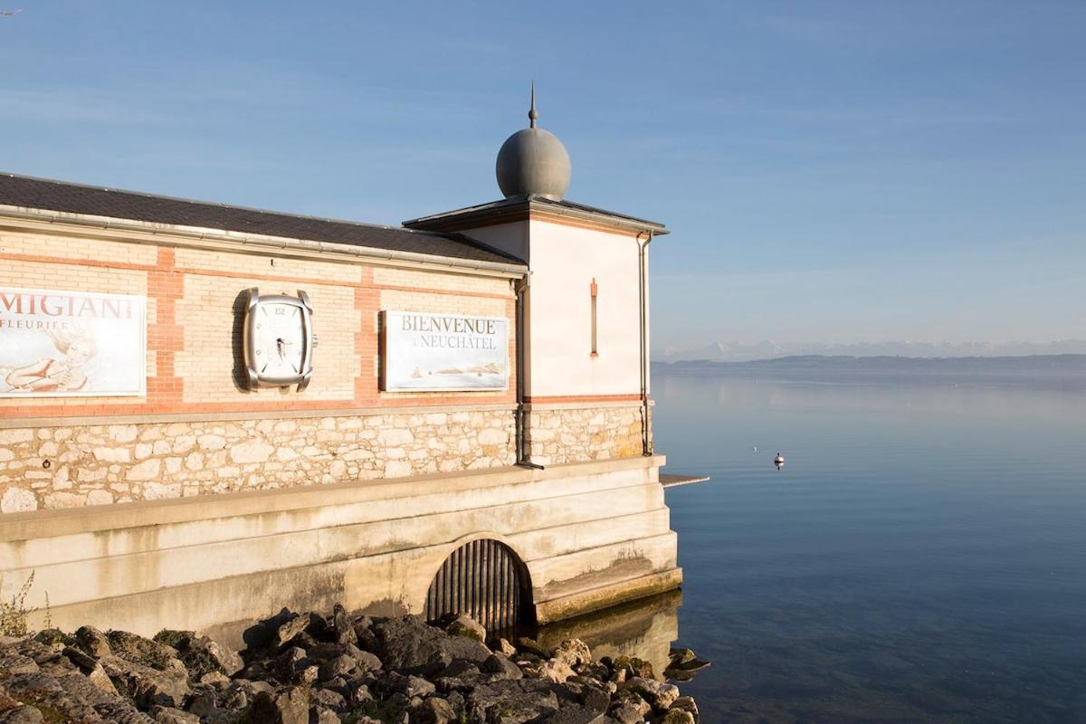 City Centre With Lake View Appartement Neuchâtel Buitenkant foto